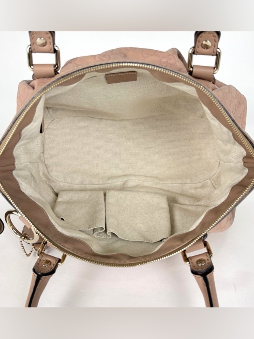 Gucci Sukey Tote - nude/blush - 23661081 comes with COA - Picture 4 of 15